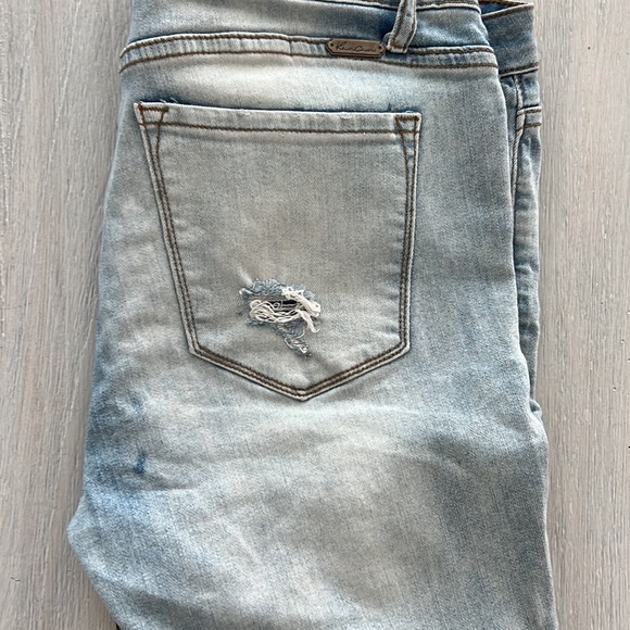 KANCAN ESTILO DISTRESSED JEANS SZ 11/29 - Picture 7 of 11